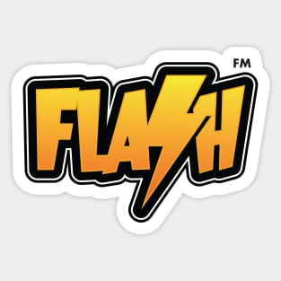 Flash FM Sticker